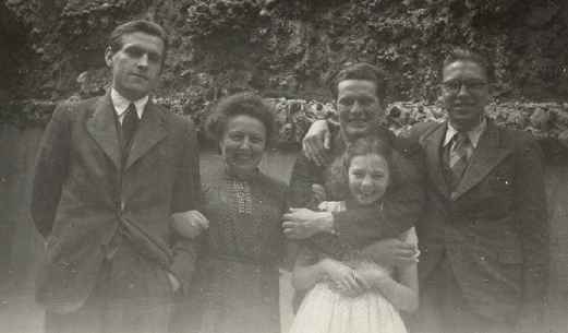 Mullaney et la famille Biernaux à Hasselt